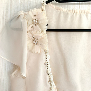 【美品】レース ボレロ 結婚式の画像