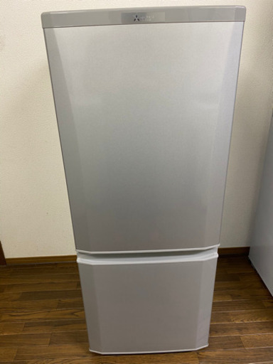 送料無料/設置無料 MR-P15A-S/三菱/MITSUBISHI/冷蔵庫/146L/2017年製