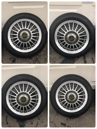 レア　旧車　ホイール　夏タイヤセット　軽自動車