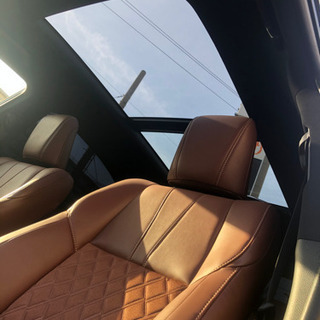 令和元年登録⭐️禁煙車⭐️ワンオーナー⭐️【現行後期型！個人売買！ハリアープレミアムZSU60 サンルーフ付希少内装ダークサドルタン】の画像