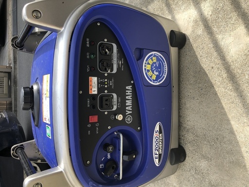 取引終了【中古品】【動作確認済み】YAMAHA　ヤマハ　2.0KVA　防音インバーター発電機　EF2000is