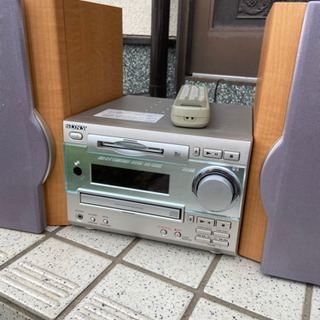 MD.CDコンポ。SONY