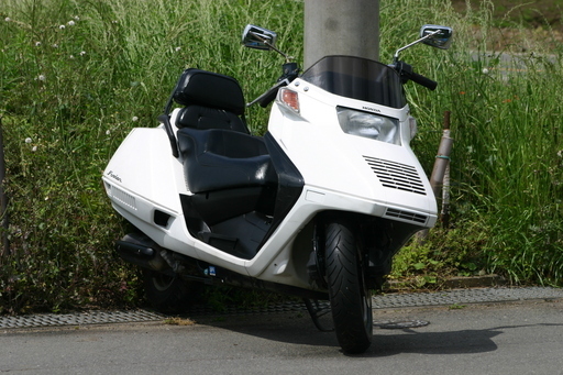 自賠責保険付-埼玉発543-今だから陸送料負担】HONDA フュージョンX ホワイトノーマル