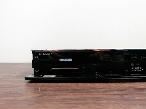 【ハッピー西葛西店】ブルーレイレコーダー　AQUOS[アクオス] 【HDD500GB/2番組同時録画/3D対応】ID50384