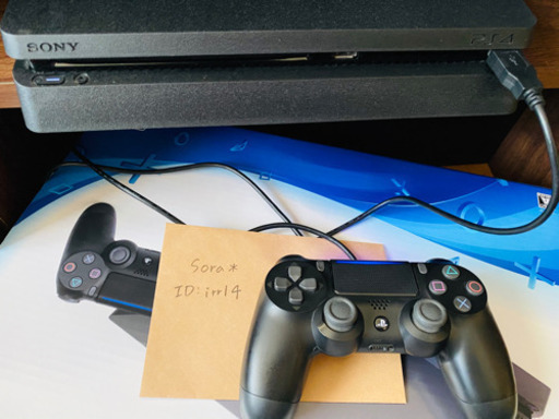 【PS4】CUH-2200A B01 ジェットブラック　中古