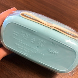 新品未使用‼︎電子レンジ使用可‼︎花柄ランチボックス弁当青色の画像