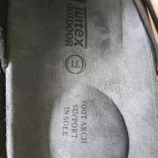 LLメンズサンダル　BLACKの画像