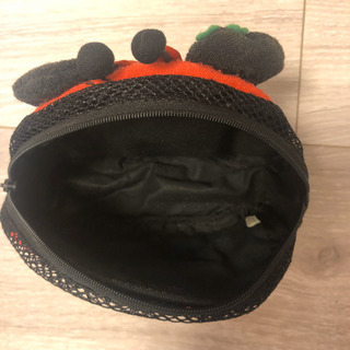 ポーチ ミニー ディズニー てんとう虫 タオル地の画像