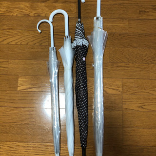 雨傘　傘　ビニール傘　4本！