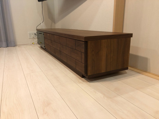 テレビ台 テレビボード アルダー木目　ロータイプ