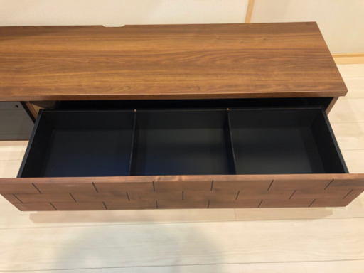 テレビ台 テレビボード アルダー木目　ロータイプ