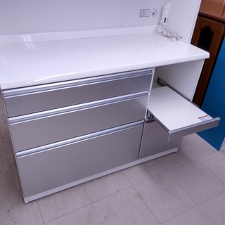 ☆20 ニトリ ルシア レンジボード 食器棚【リサイクルマート宇宿店】