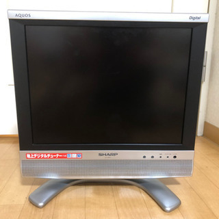 お譲りします。15インチ シャープ液晶TV  
