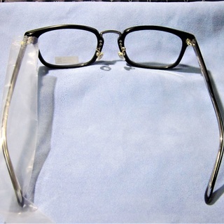 新品未使用★メガネフレーム★黒の画像