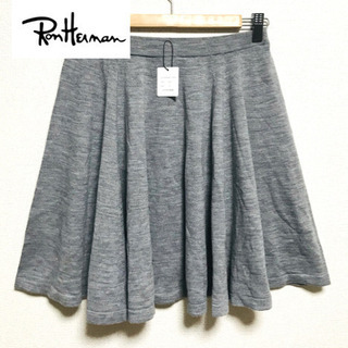 (値段交渉可)ロンハーマン8100　ニットミニスカート　フレアス...
