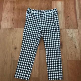 ギンガムチェックパンツ