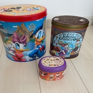【5月末処分】空き缶 ディズニーランド お菓子 