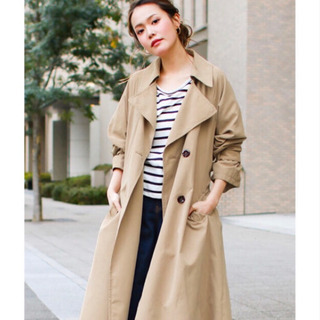 Social GIRL ロングトレンチコート