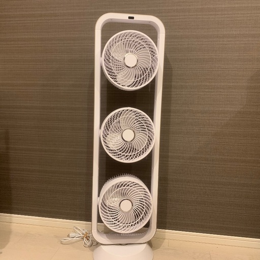 3段ファン扇風機