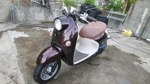 ⭐ヤマハビーノFI　SA37J　ブラウン　インジェクション　前後タイヤ新品交換済み　小傷多いので安めです