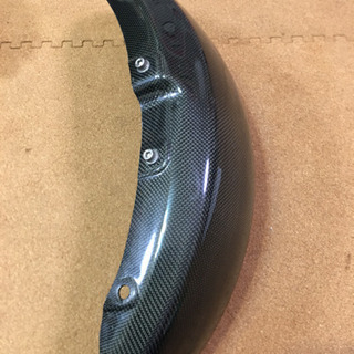 GPZ、ZRX用カーボン製フロントフェンダー中古の画像