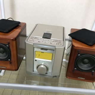 ビクターのミニコンポの名機です！早めの引き取りを希望します！の画像