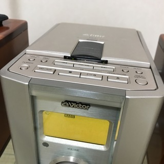 ビクターのミニコンポの名機です！早めの引き取りを希望します！の画像