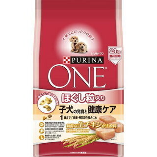 【ピュリナワン】ドッグフード　ほぐし粒入り１歳まで　2.1kg　×３袋