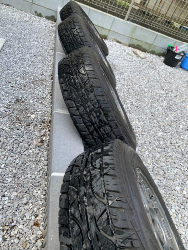 XTREME-J 114.3×5穴 4本セット バリ溝 歪み目立つ傷無し