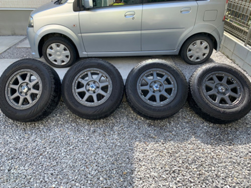 XTREME-J 114.3×5穴 4本セット バリ溝 歪み目立つ傷無し