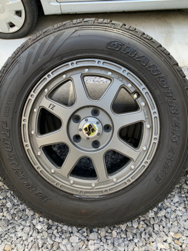XTREME-J 114.3×5穴 4本セット バリ溝 歪み目立つ傷無し