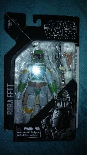 ①スターウォーズ・THE BLACK SERIES BOBA FETTのフィギュア