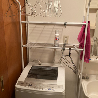 洗濯機ラック　ランドリーラックの画像