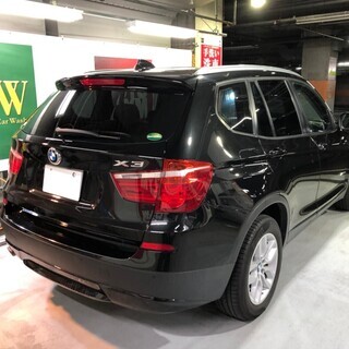 自社ローン★保証人不要★全国対応★BMW　X3　ｘDrive20ｄ　ブラックサファイア★社外ナビ・バックカメラ・スマートキー★ETC車検R4/5/21★の画像