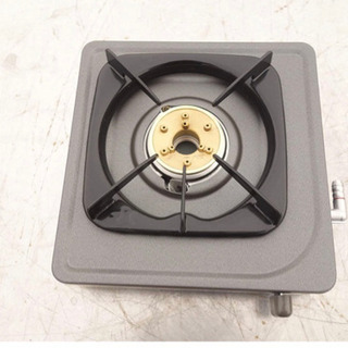 1口ガスコンロ+ガスホース 都市ガス用 PA-E18F 12A13Aの画像