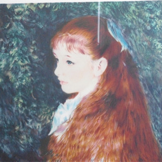 絵画　ルノワール／「可愛いイレーヌ」