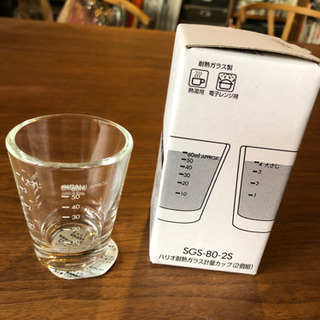 ハリオ耐熱ガラス軽量カップ　1個　未使用品の画像