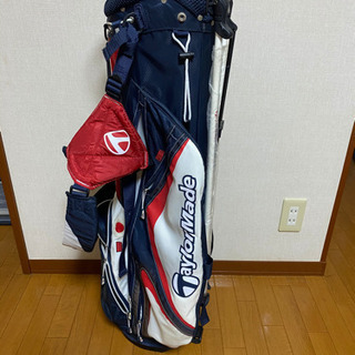 『お取引中』TaylorMadeスタンド付きゴルフバッグ