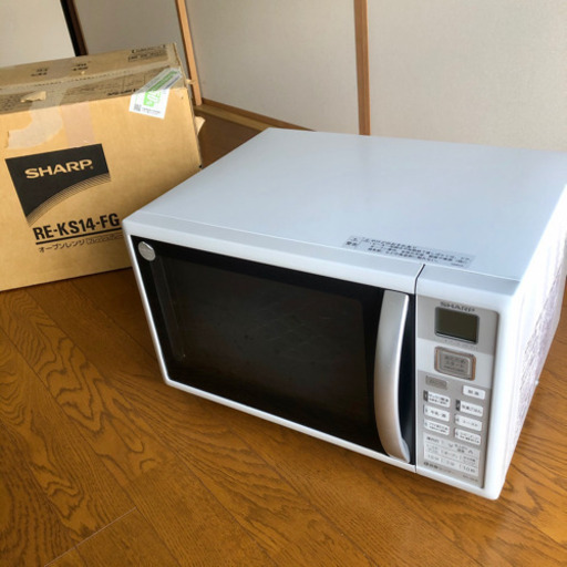 SHARP オーブンレンジ　フレッシュグレー