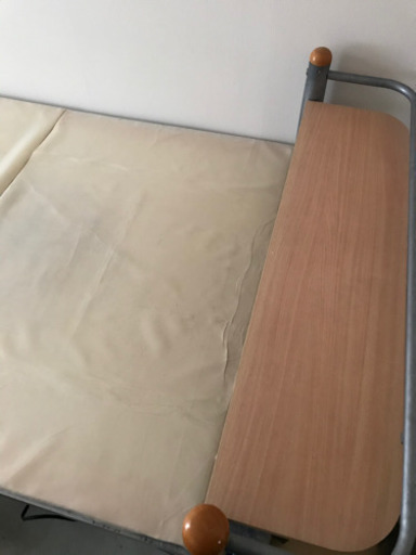 シングルサイズ デスク付きベッド  運びやすいタイプ