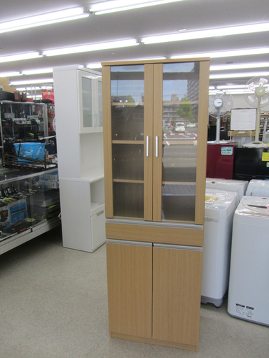 食器棚 スリムタイプ  W60×D40×H178cm キッチン収納 ☆ PayPay(ペイペイ)決済可能 ☆ 札幌市 北区 屯田