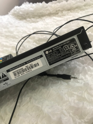 2013年製　LG ブルーレイ&DVD プレイヤー