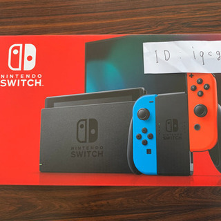 未使用未開封品）switch 本体 ネオン