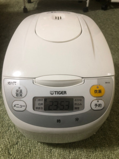 タイガー炊飯器　JBH-G101(W)