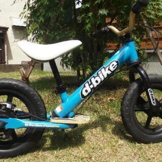 美品☆D-BIKE KIX ブルー キッズバイク キッズ自転車 （ストライダー系キックバイク）の画像