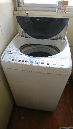 【取引売却済】SHARP(ｼｬｰﾌﾟ)ES-FG60J-H 6kg洗濯機【ｺｰｽﾎﾞﾀﾝ照明点灯一部不良】