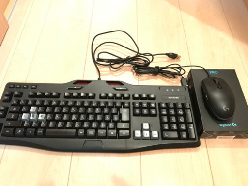 ★ロジクール ゲーミングキーボード マウスセット