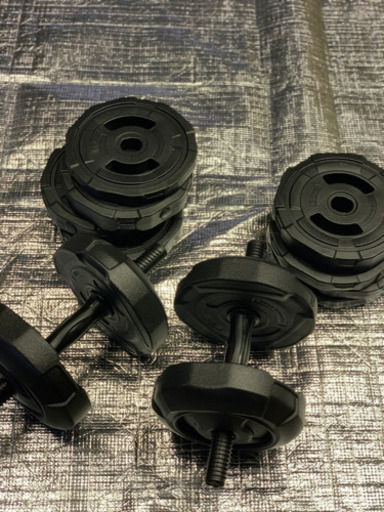 【10000円】→値下げ可！！　ダンベル　20kg×2セット