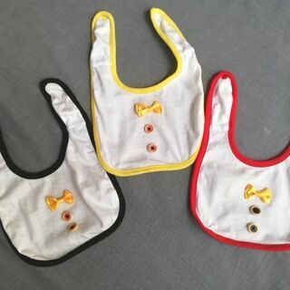 スタイ、抱っこ紐よだれカバー、おしゃぶりホルダーの画像
