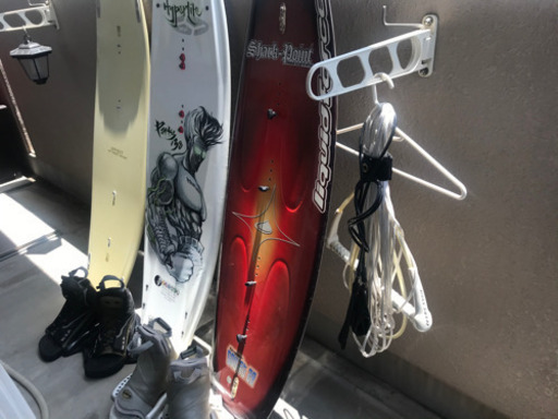 まとめて引き取って頂ける方❗️ウェイクボード　ブーツ　ライン　ハンドル